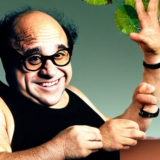 Image similar to Danny DeVito!! as a kiwi