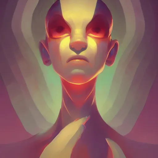 Image similar to face icon stylized minimalist ahh! real monsters, loftis, cory behance hd by jesper ejsing, by rhads, makoto shinkai and lois van baarle, ilya kuvshinov, rossdraws global illumination