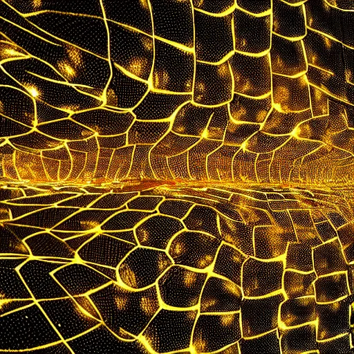 Prompt: black snake with glowing golden scales, intricate lines, clear focus, vivid colors, final fantasy, unreal engine highly rendered, global illumination, radiant light, intricate environment