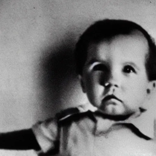 Prompt: richard nixon as a baby