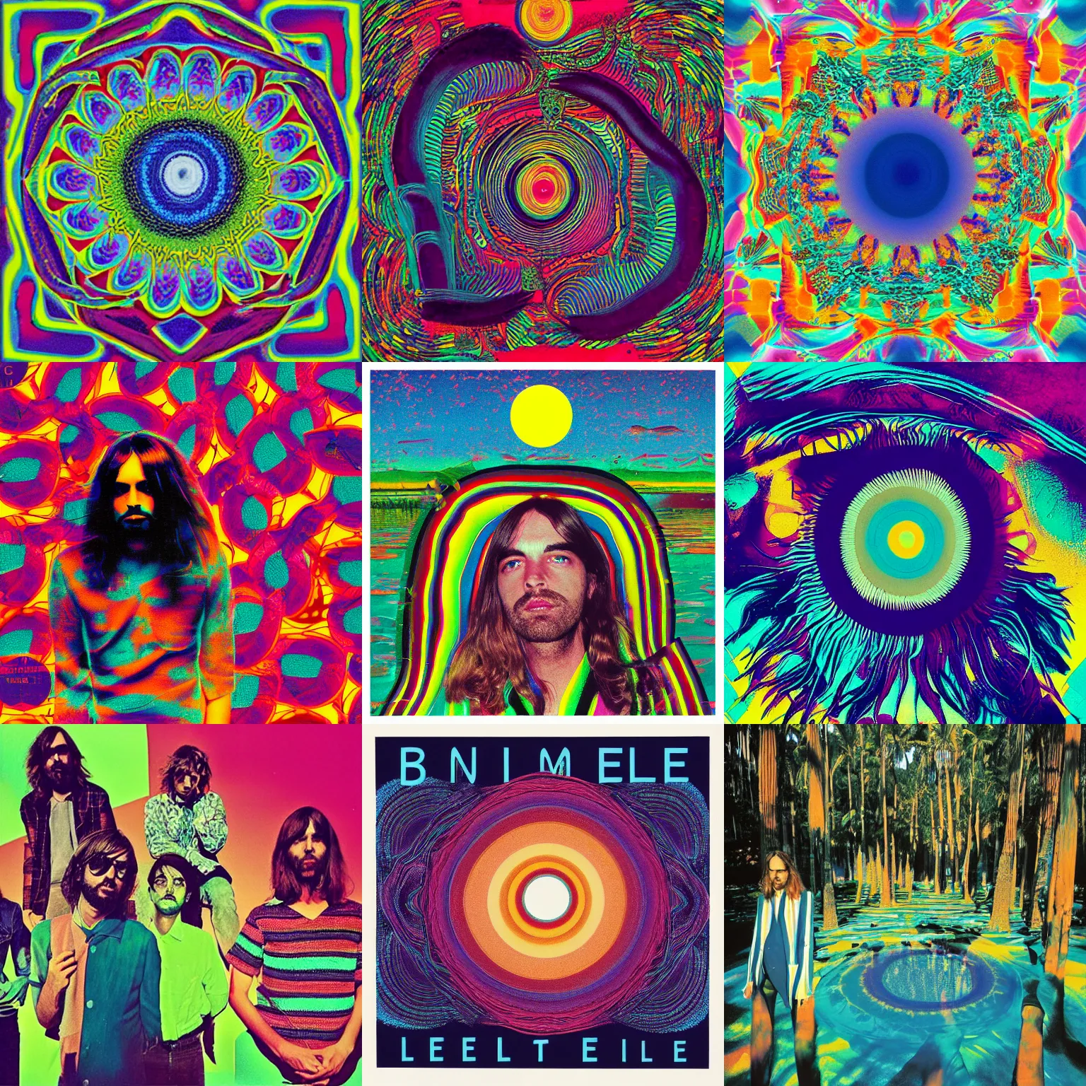Prompt: Tame impala the less i know the better cd cover