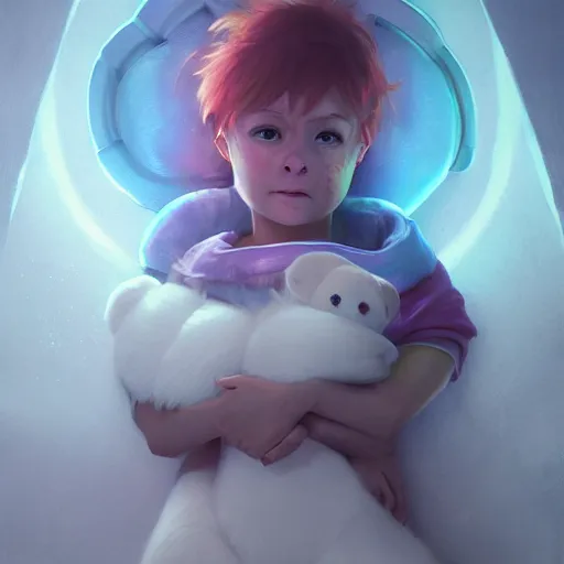 Image similar to The snuggliest snuggles in the world, huggy wuggy from poppy playtime video game, fullbody, ultra high detailed, glowing lights, oil painting, Greg Rutkowski, Charlie Bowater, Beeple, unreal 5, DAZ, hyperrealistic, octane render, RPG portrait, dynamic lighting, fantasy art, beautiful face