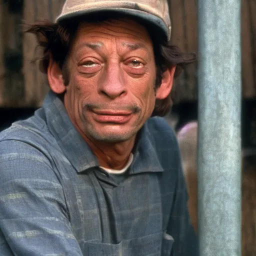 Image similar to jim varney as rickety cricket, it's always sunny in philadelphia, 8 k