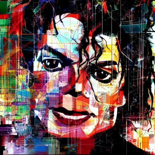 Prompt: a portrait of Michael Jackson in a scenic environment by Derek Gores, hyperdetailed