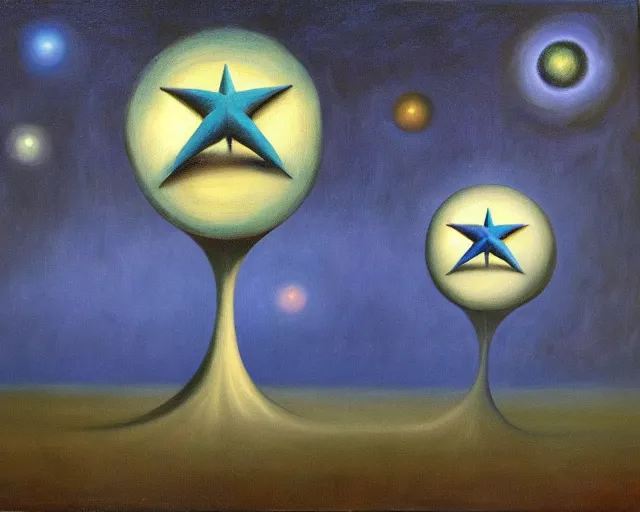 Image similar to painting by bridget bate tichenor