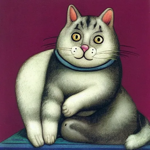 waldo as a cat pfp ( profile pic ) by botero