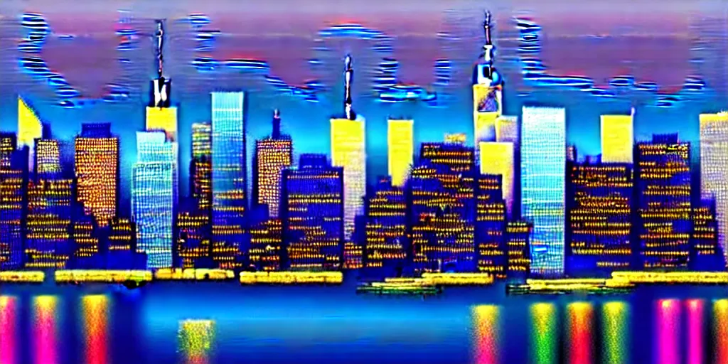 Image similar to new york city