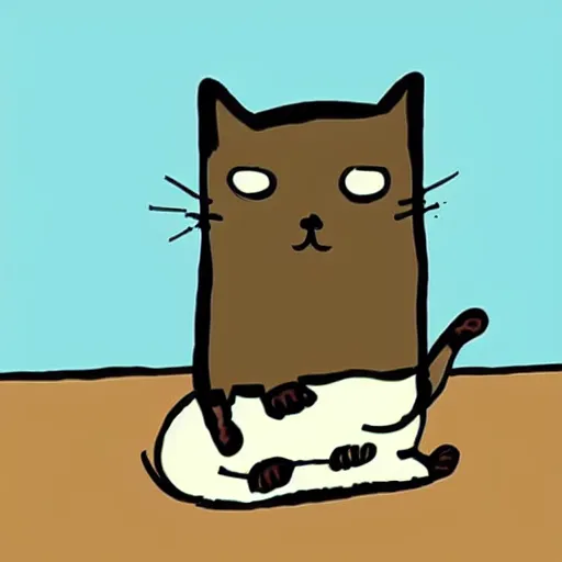 Image similar to cute cat playing by jean jullien