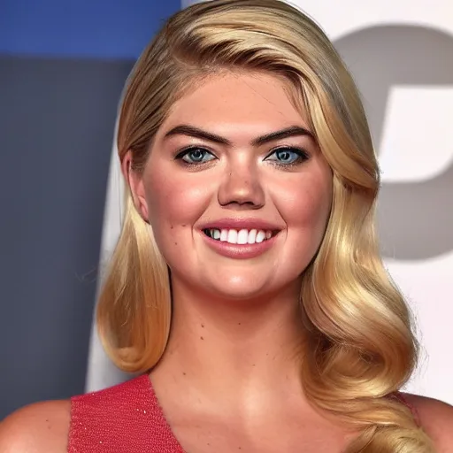 Prompt: Kate Upton rolled into a morph ball