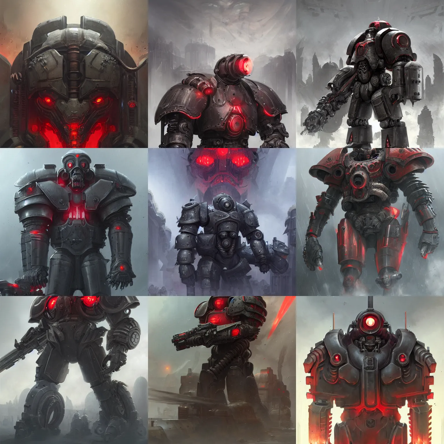 kerberos panzer emperor, jin - roh, helghast, d & d, | Stable Diffusion ...