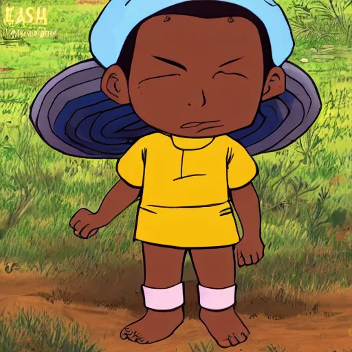 Image similar to african shinchan.