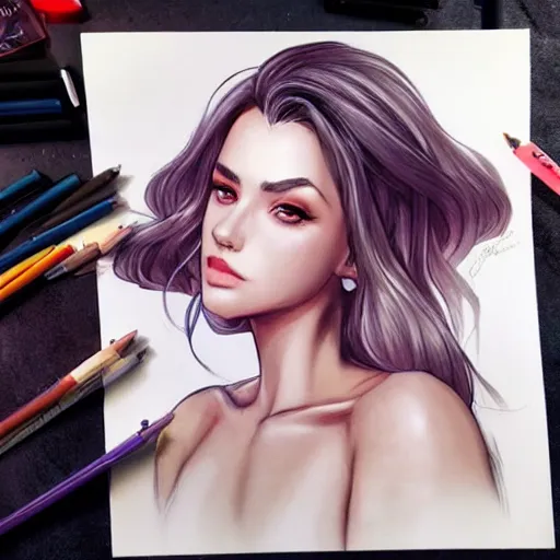 Image similar to by artgerm