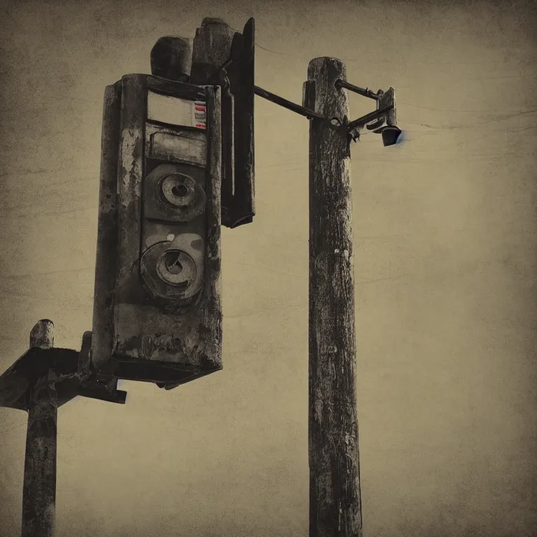 Image similar to telephone pole card art album cover, modern, film, soft lighting gradient. no text, no watermarks.