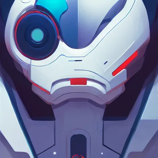 Image similar to face icon stylized minimalist robotech, loftis, cory behance hd by jesper ejsing, by rhads, makoto shinkai and lois van baarle, ilya kuvshinov, rossdraws global illumination