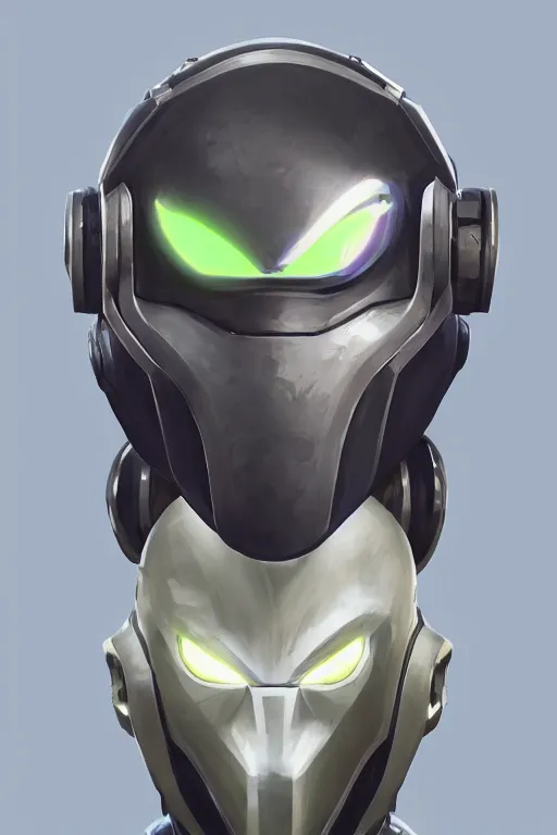 Image similar to epic mask helmet robot ninja portrait stylized as fornite style game design fanart by concept artist gervasio canda, behance hd by jesper ejsing, by rhads, makoto shinkai and lois van baarle, ilya kuvshinov, rossdraws global illumination radiating a glowing aura global illumination ray tracing hdr render in unreal engine 5