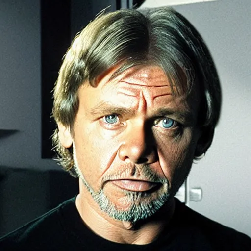 Image similar to mark hamill mixed with harrison ford