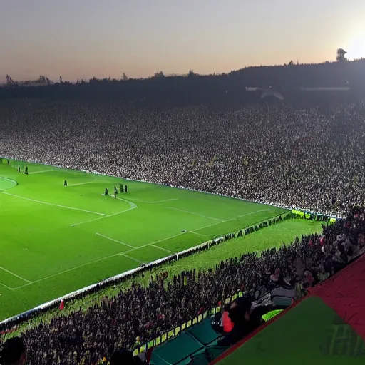 Prompt: siamo noi la curva sud, dai ragazzi sleman vincere