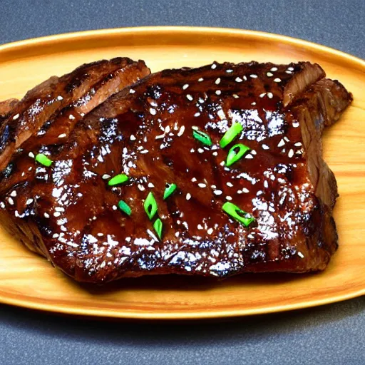 Image similar to teriyaki steak