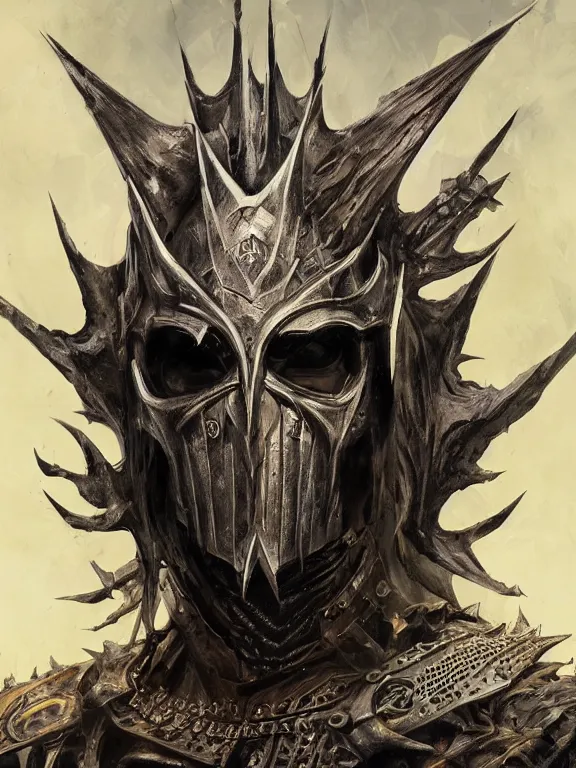 Prompt: art portrait of witch king of angmar ,8k,by tristan eaton,Stanley Artgermm,Tom Bagshaw,Greg Rutkowski,Carne Griffiths,trending on DeviantArt,face enhance,hyper detailed,minimalist,cybernetic, android, blade runner,full of colour,