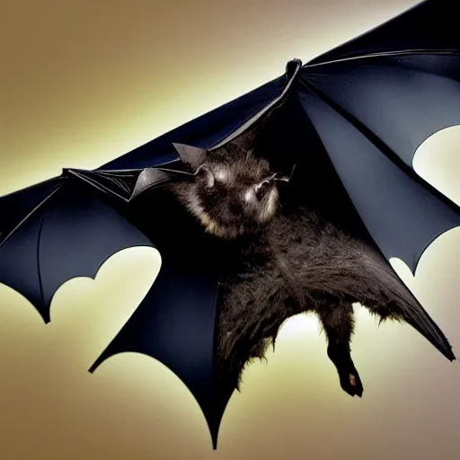 Prompt: photo of a bat dressed like a doctor, national geographic