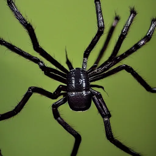 Prompt: real life spider dark scary forest crawler bloodsucker mutant