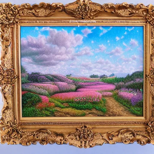 Image similar to dreamscape little countryside landscape colored pencil, highly detailed, highly accurate, deep aesthetic, 8 k, highly ornate intricate details, cinematic lighting, rich colors, ray tracing, hyperrealistic, photorealistic, cinematic landscape, trending on artstation,