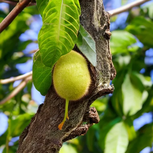 Image similar to kiwi growing on a tree