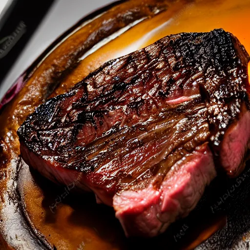 Prompt: photo of a disgusting!!!!!!! piece of steak, bad - looking, master photography, good lighting, 8 k