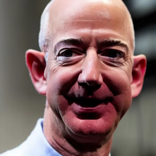 Prompt: jeff bezos realizing he's broke