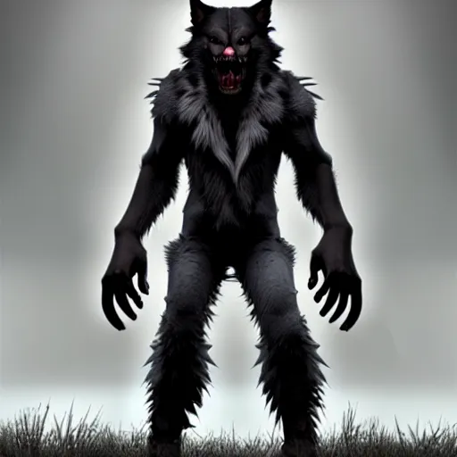 Image similar to cute werewolf from van helsing unreal engine hyperreallistic render 8k character concept art masterpiece