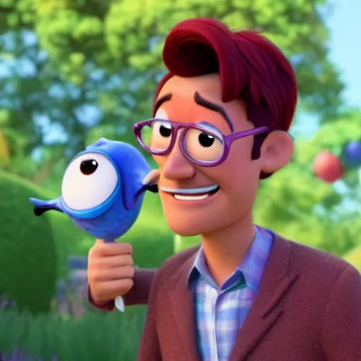 Prompt: Markiplier in a pixar movie, 8k,