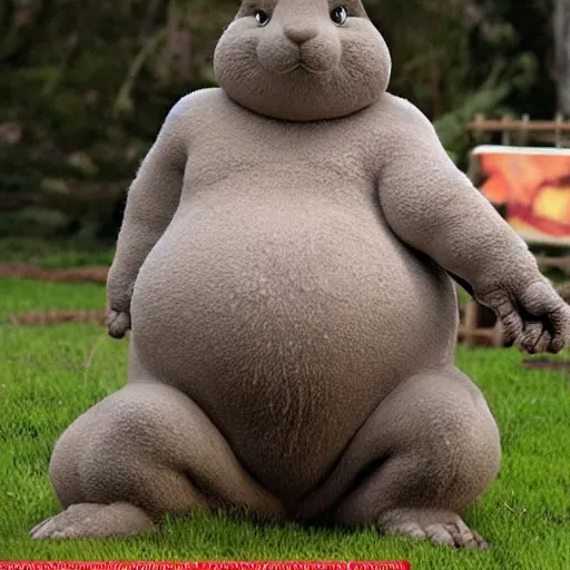 Image similar to a big chungus fungus among us