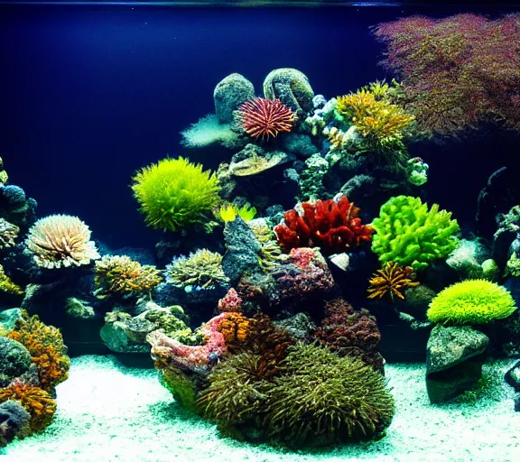 Image similar to aquascapes, by takeshi amano, iwagumi, photography, full tank shot,