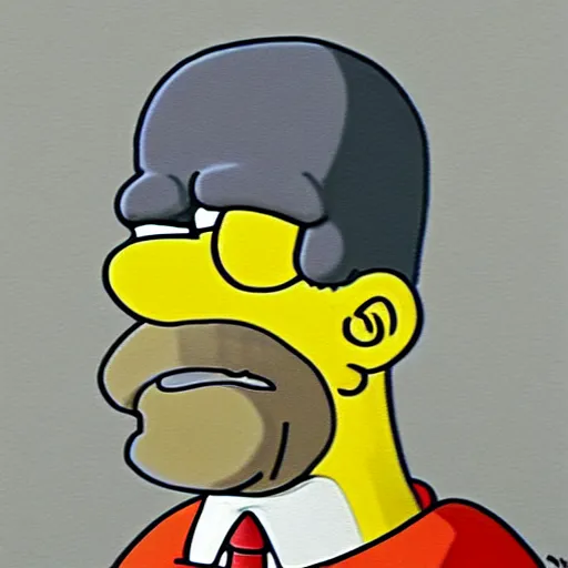 Image similar to realistic homer simpson