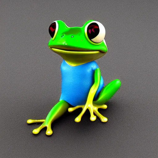 Crazy Frog - 3D model by ianwiltdotcom on Thangs