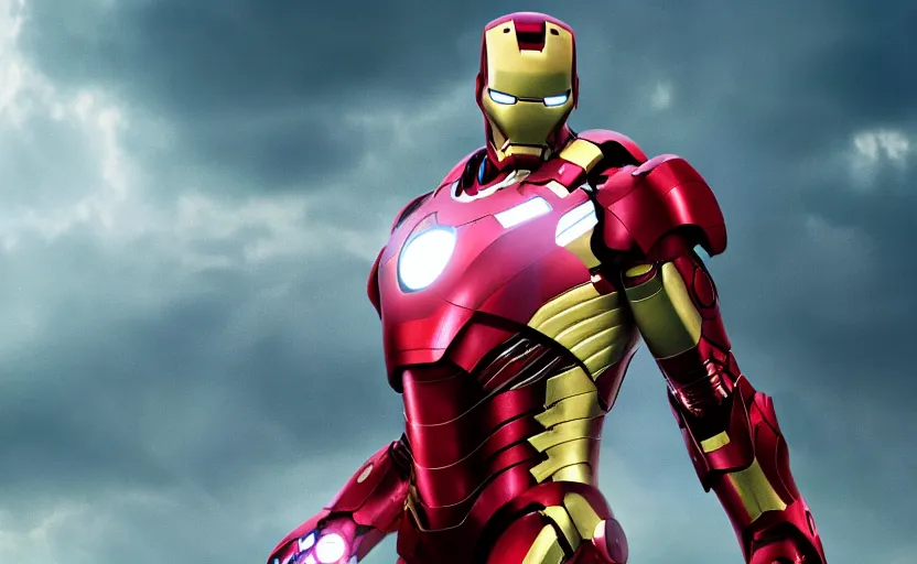 Prompt: Shah Rukh in Iron Man, 4K UHD image, octane render,