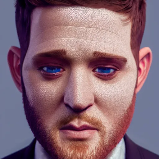 Image similar to hyperrealistic dslr film still of michael buble disguised suds and bubbles, stunning 8 k octane comprehensive 3 d render, inspired by istvan sandorfi & greg rutkowski & unreal engine, perfect symmetry, dim volumetric cinematic lighting, extremely hyper - detailed, incredibly real lifelike attributes & flesh texture, intricate, masterpiece, artstation, stunning