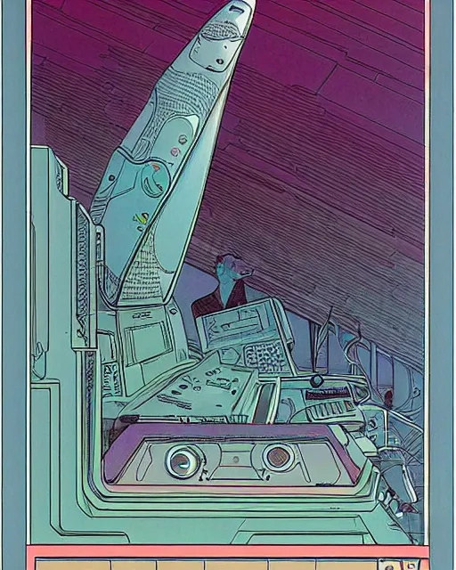 Image similar to synth by Moebius