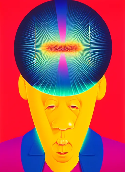 Image similar to head explosion by shusei nagaoka, kaws, david rudnick, airbrush on canvas, pastell colours, cell shaded!!!, 8 k