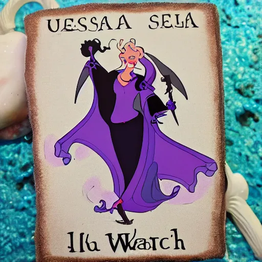 Image similar to ursula the sea witch