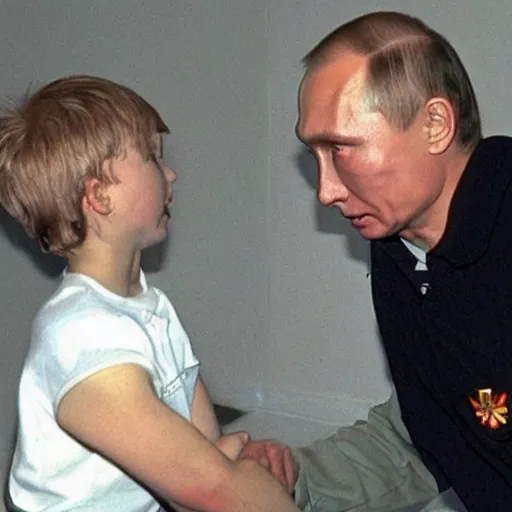 Image similar to vladimir putin as a bully kid.