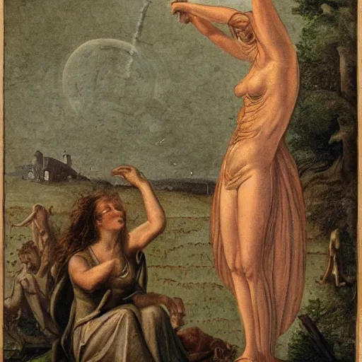 Image similar to the summoning of the muse