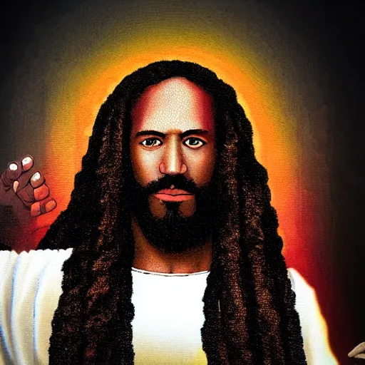 Image similar to black jesus