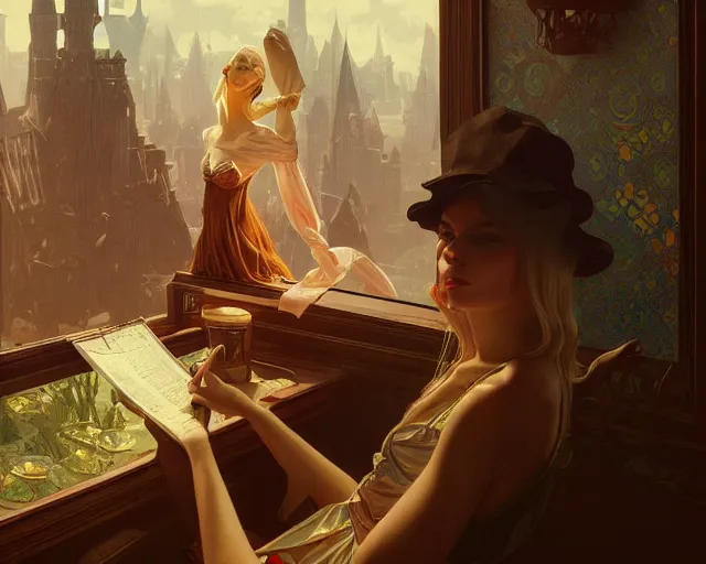 Image similar to photography of william eggleston, deep focus, d & d, fantasy, intricate, elegant, highly detailed, digital painting, artstation, concept art, matte, sharp focus, illustration, hearthstone, art by artgerm and greg rutkowski and alphonse mucha