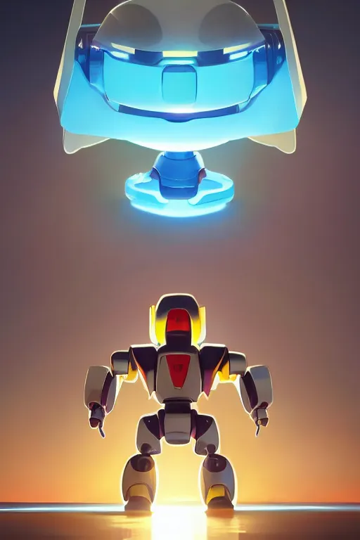 Image similar to metabots medabots medarotto medarot robot minimalist comics, behance hd by jesper ejsing, by rhads, makoto shinkai and lois van baarle, ilya kuvshinov, rossdraws global illumination ray tracing hdr radiating a glowing aura