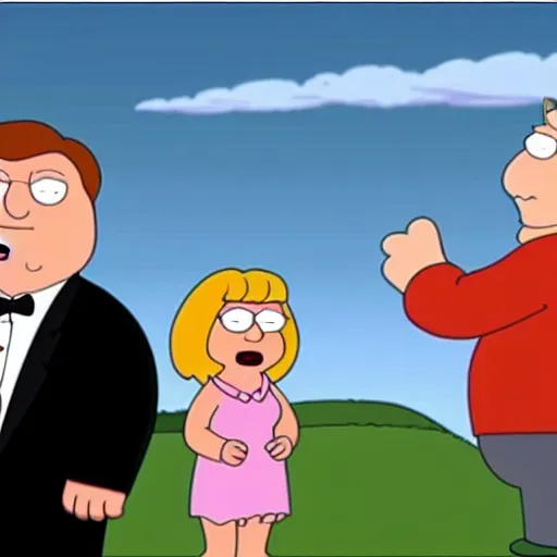 Prompt: An Episode of Family guy directed by Christopher Nolan