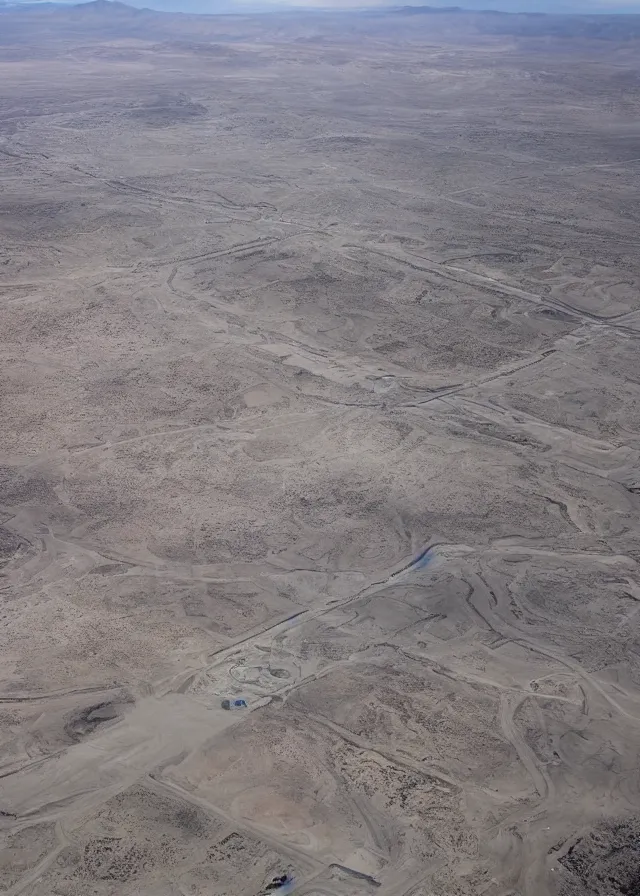 Image similar to aerial view of area 51