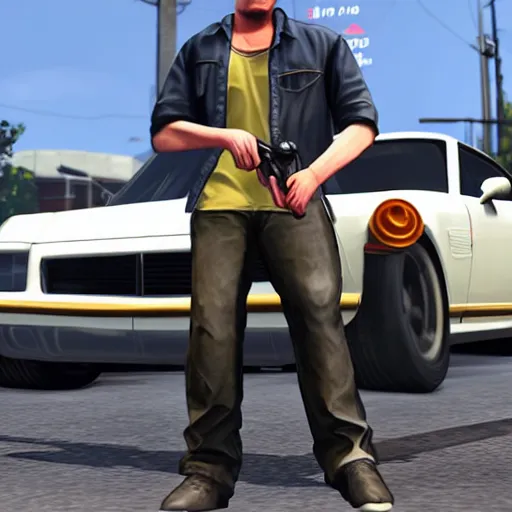 Prompt: the protagonist of grand theft auto 6