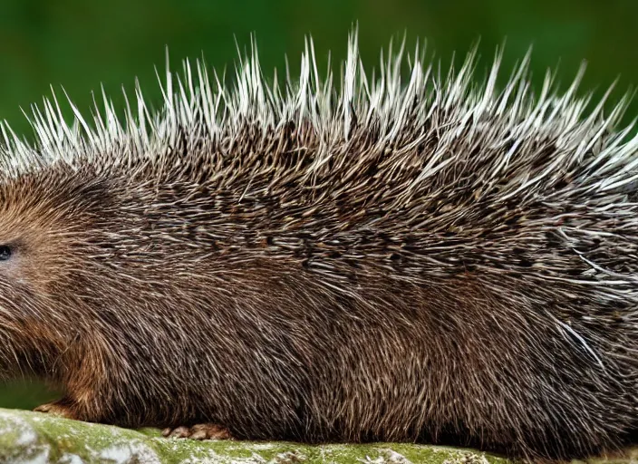 Image similar to a porcupine, national geographic, 4 k