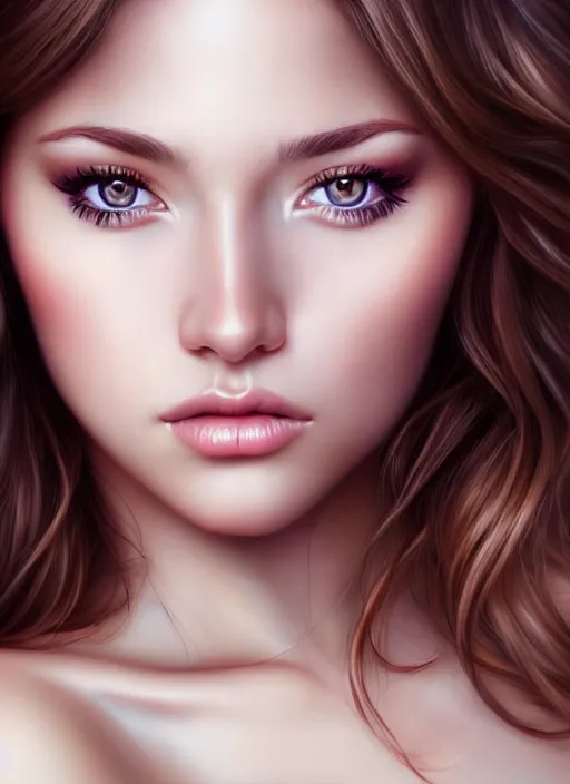 Image similar to a gorgeous female photo, professionally retouched, realistic, smooth face, perfect eyes, symmetrical, full body shot, wide angle, sharp focus on eyes, 8 k high definition, insanely detailed, intricate, elegant, art by artgerm